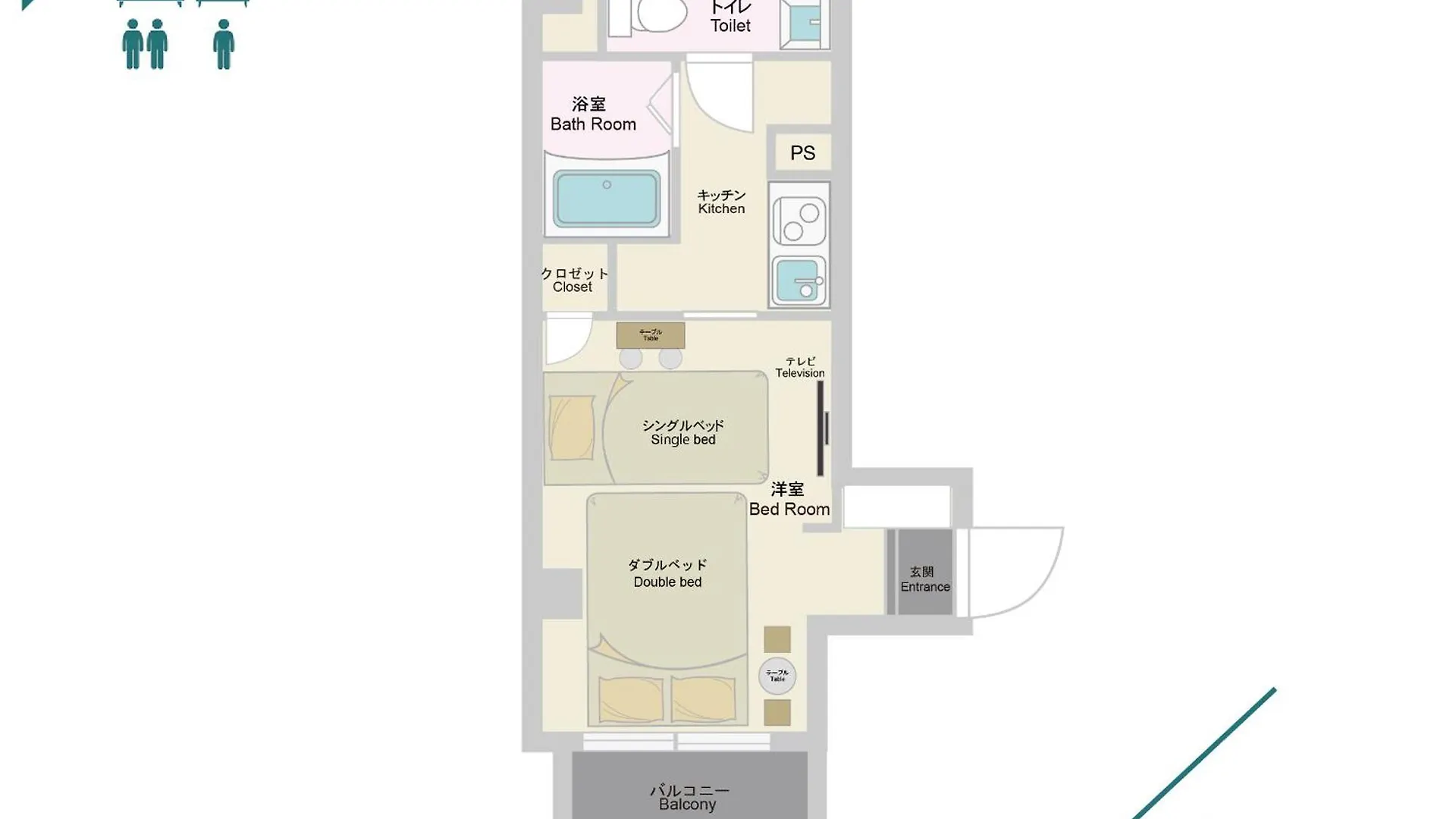 Apartment Nestay Miriz Tokyo Ikebukuro Japan